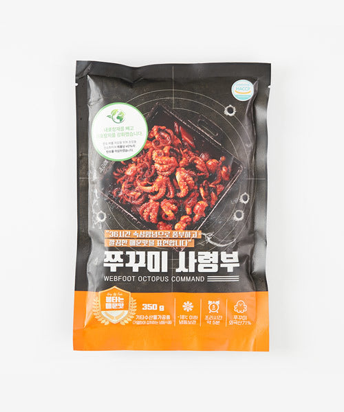 빌카 쭈꾸미 사령부 [불타는 매운맛] 350g Villca Stir-fried Baby Octopus [E.Spicy] 350g*20