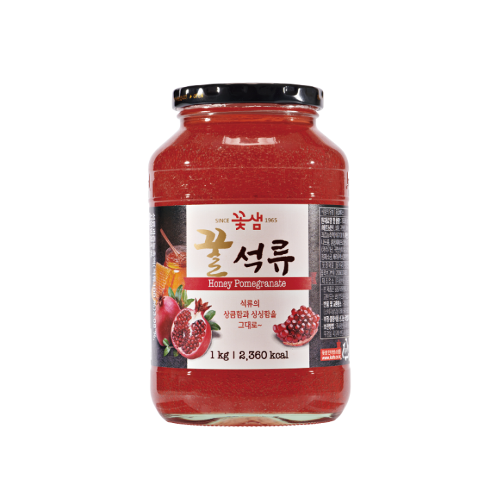 꽃샘 꿀 석류차 1kg KS Honey Pomegranate Tea 1kg