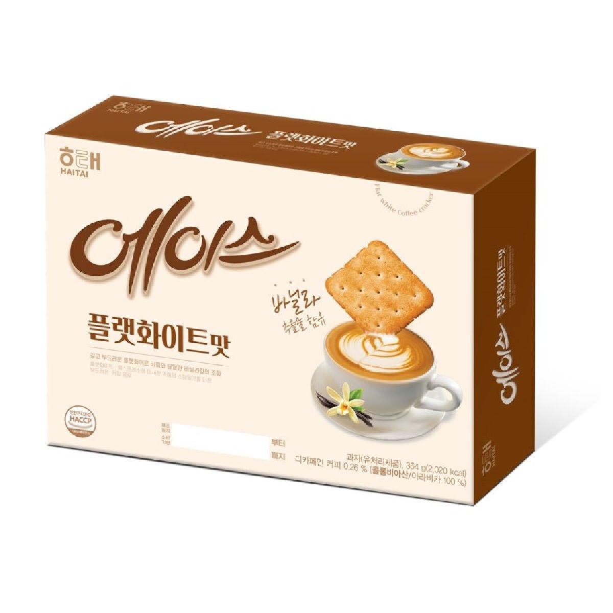 해태 에이스 [플랫화이트] 360g HT Ace Flatwhie 360g