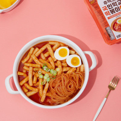 국민학교 떡볶이 쫄볶이 520g PD Frozen Rice Cake Noodle 520g