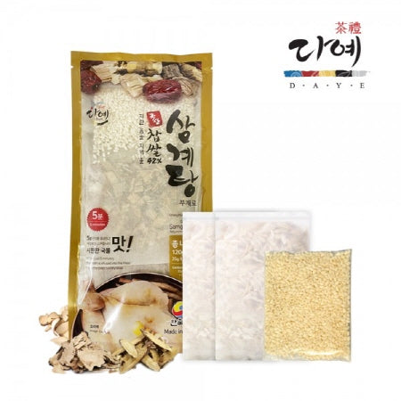 다예 찹쌀 삼계탕 재료 120g Glutinous Rice Korean Chicken Soup Herb 120g