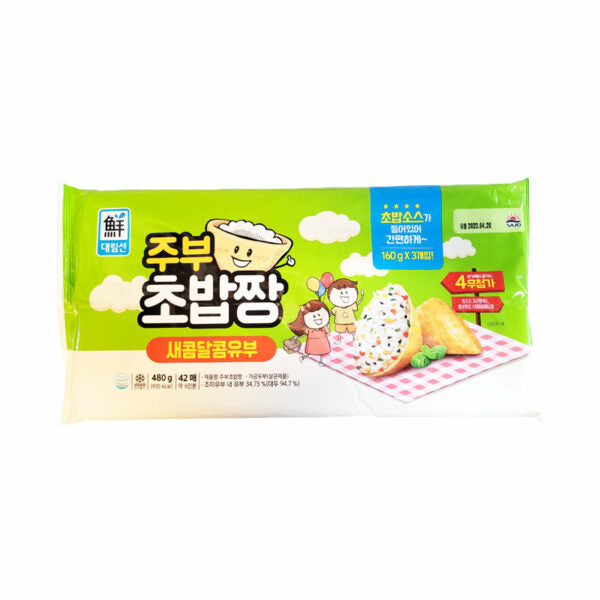 대림 주부 초밥짱 480g DR Fried&Seasoned Bean Curd 480g