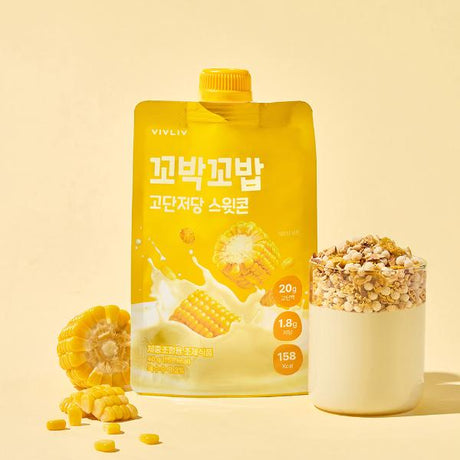 꼬밥꼬밥 고단저당 [스윗콘] 40g*7 Kkobak Kkobab Hpls Sweet Corn 40g*7