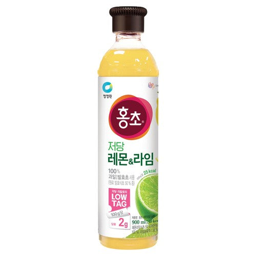 청정원 홍초 저당 [레몬&라임] 900ml CJO Drinking Vinegar Lemon&Lime 900ml