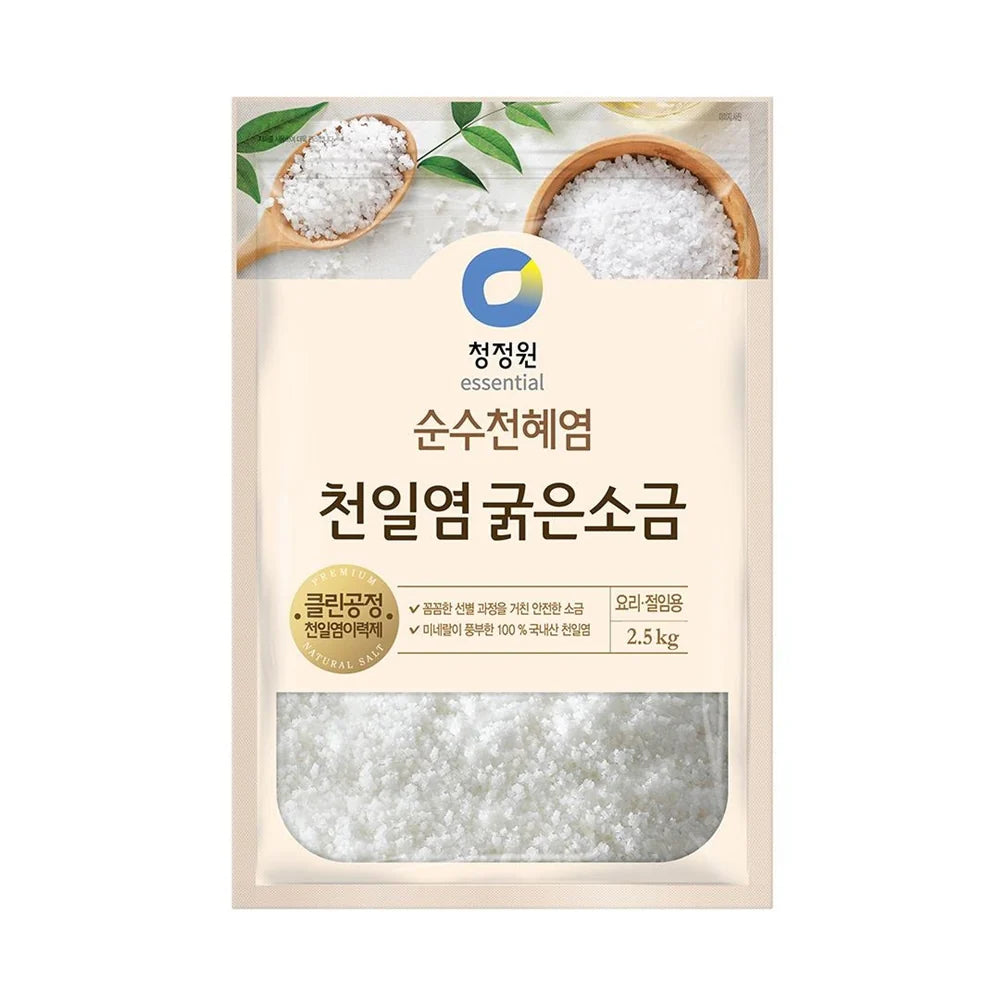 청정원 신안섬보배 굵은 소금 2.5kg  CJO SEA SALT 2.5kg