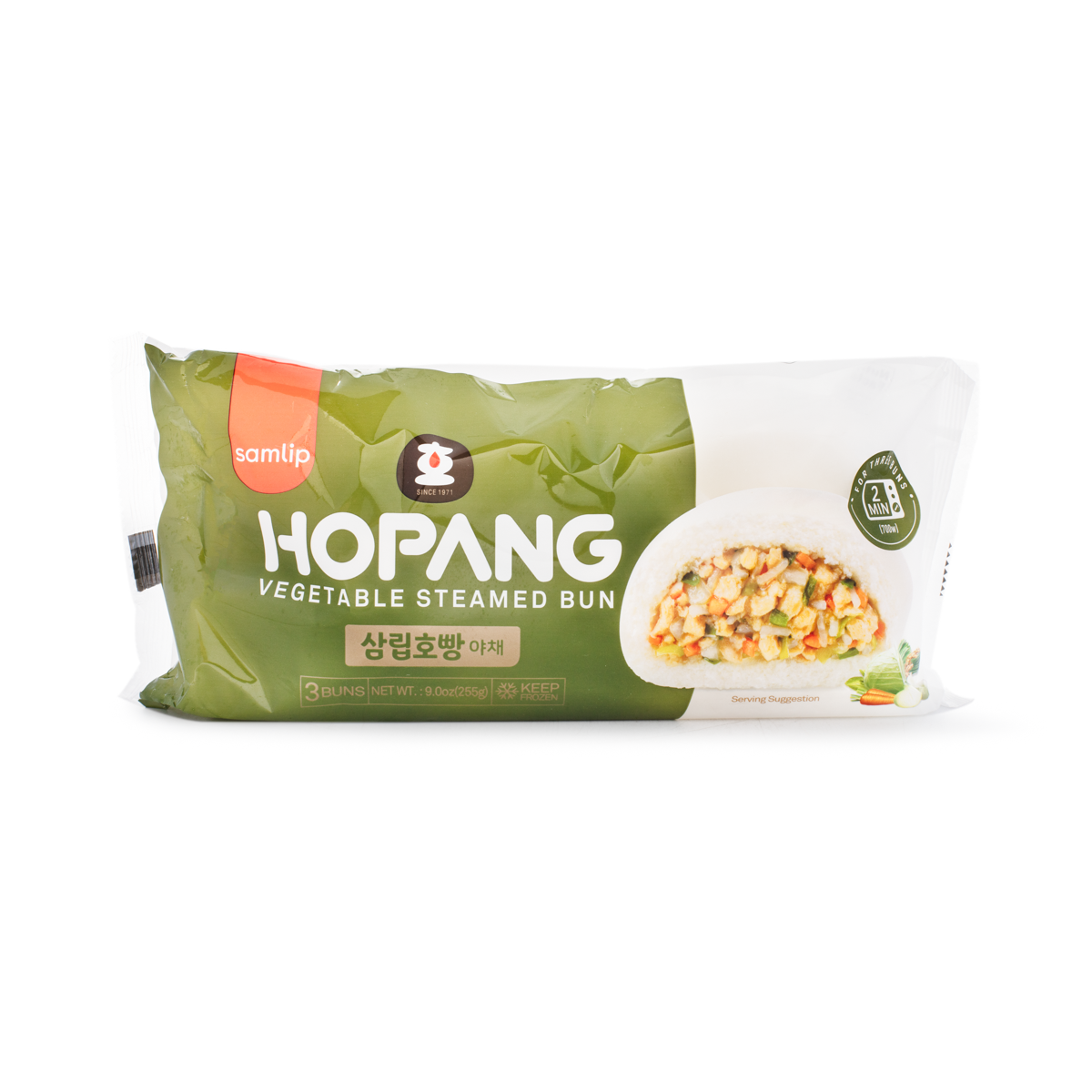 삼립 야채호빵 85g*3 SL Vegetable Hobbang 85g*3