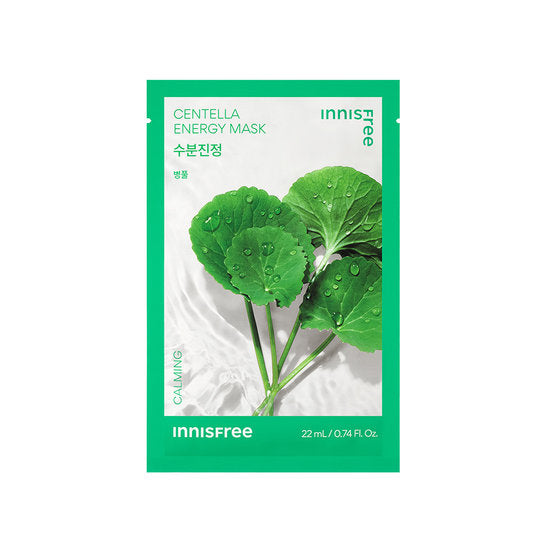 이니스프리 에너지 수분진정[병풀] 마스크 22ml Inisfree Energy Calming Mask 22ml