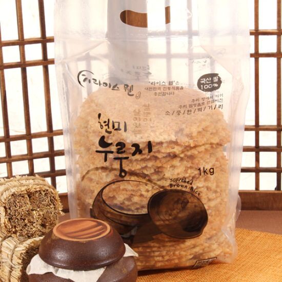 라이스웰 황동판에구운 현미누룽지 1kg RW Bown Rice Nurungji 1kg