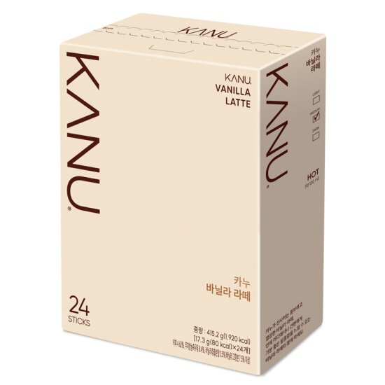 동서 카누 바닐라 라떼 17.3g*8 DS Kanu Vanilla Latte 17.3g*8