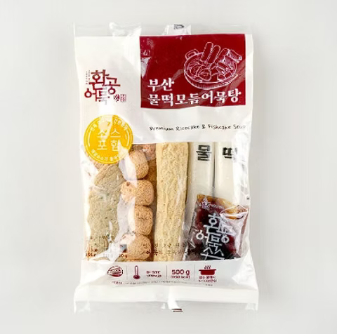 환공어묵 물떡 모듬 어묵탕 500g HG Busan Fish CakeMul Tteok Assorted Soup 500g