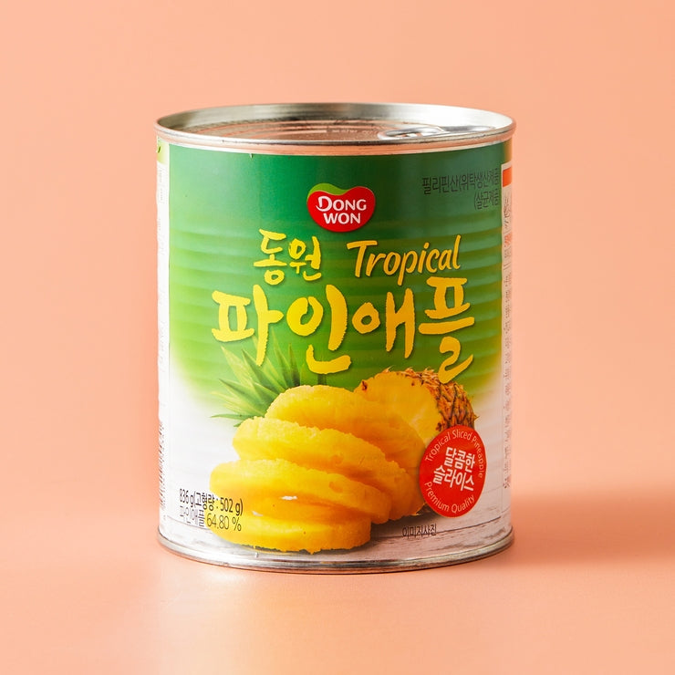 동원 파인애플 캔(대) 836g DW Canned Pineapple 836g