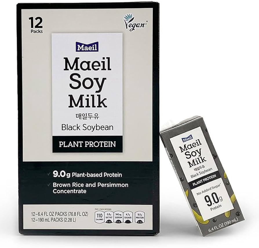 매일유업 검은콩 두유 190ml*12 Maeil Bkack Soybean Soy Milk 190ml*12