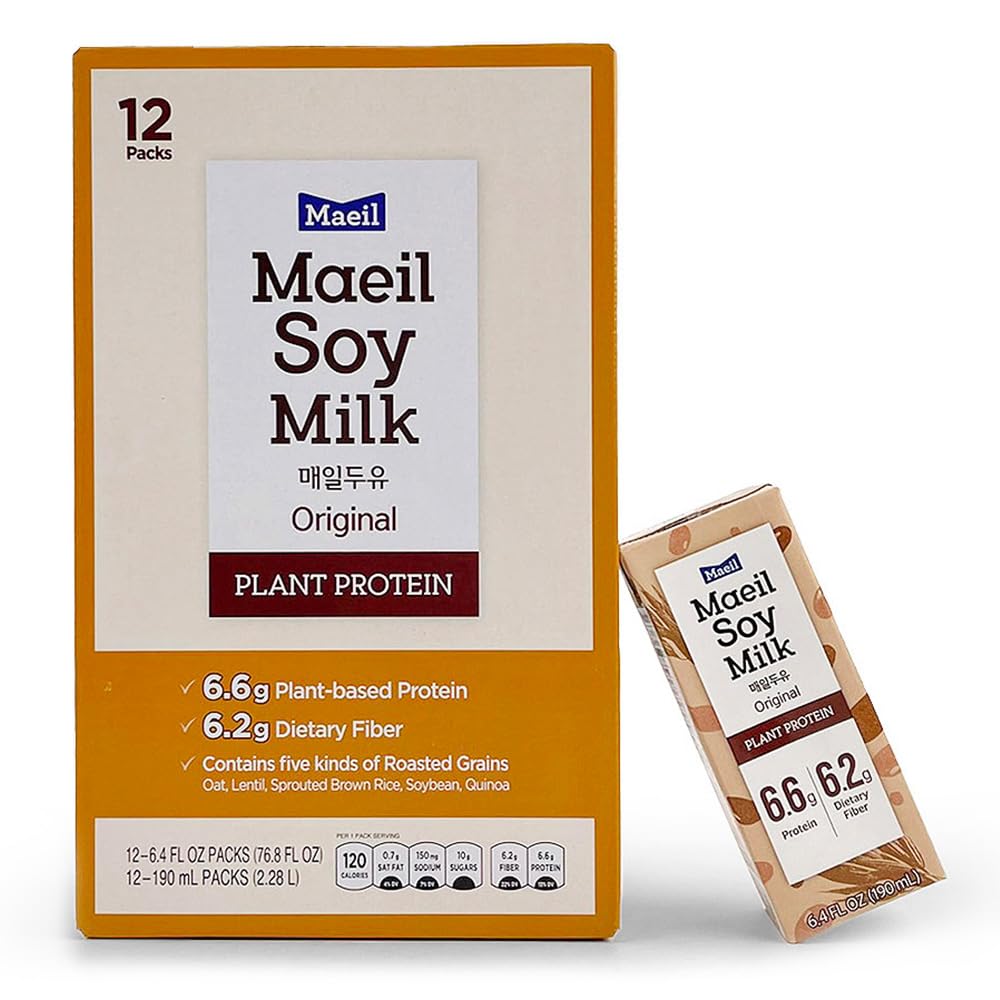매일유업 오리지날 두유 190ml*12 Maeil Original Soy Milk 190ml*12