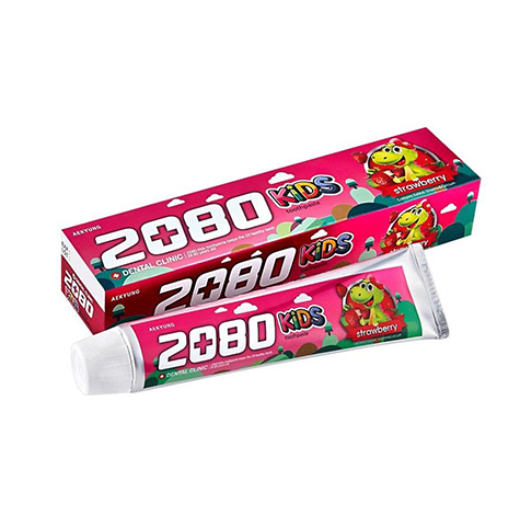 2080 아동용 치약 딸기향 80g Toothpaste for Kids Strawberry 80g