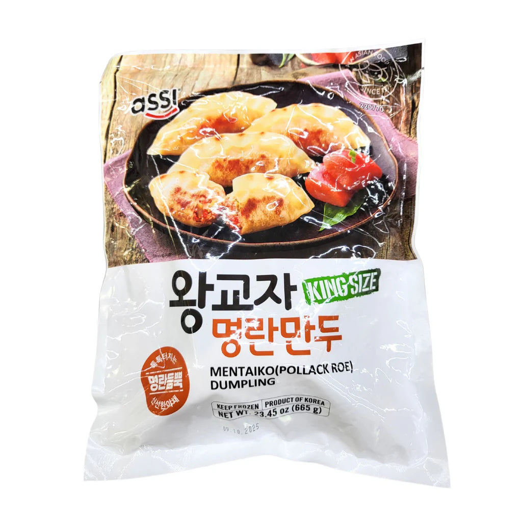 아씨 왕교자 명란만두 660g Assi Mentaiko Dumplings 660g