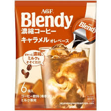블랜디 카라멜 라떼 포션 18g*6 AGF Blendy Caramel Latte Potion 18g*6