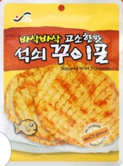진주푸드 석쇠 꾸이포 23g JJF Seasoned Grilled Filefish 23g
