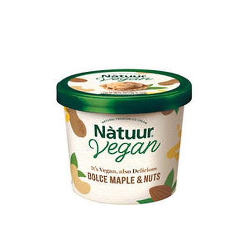 나뚜루 돌체 메이플 &넛츠컵 100ml NTR Ice Cream Vegan-Dolce Maple Nuts Cup 100ml