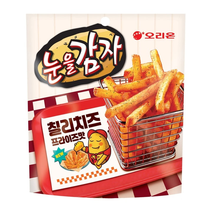 오리온 눈을감자 [칠리치즈 프라이즈] 96g ORO Close Your Eyes Chili Cheese Fries Flavor 96g
