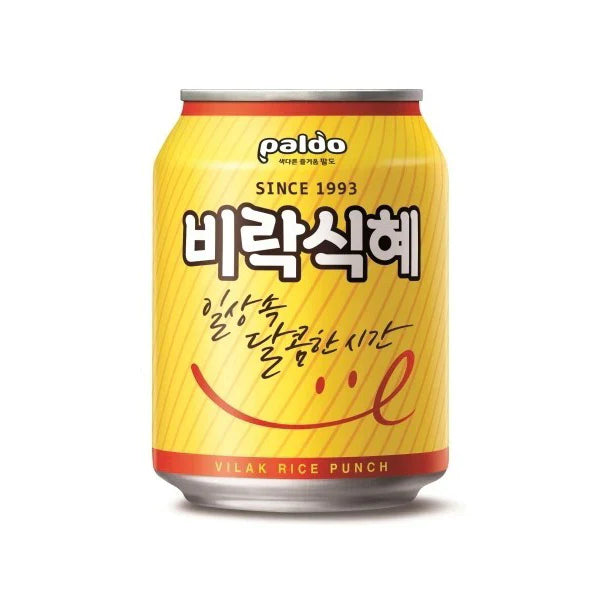 팔도 비락 식혜 238ml YAKULT Vilac Rice Punch Soft Drink 238ml
