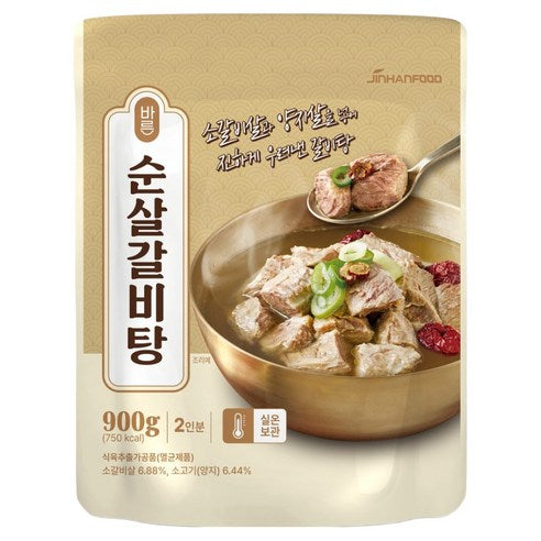진한 바른 순살 갈비탕 900g JH Beef Kalbi Soup 900g