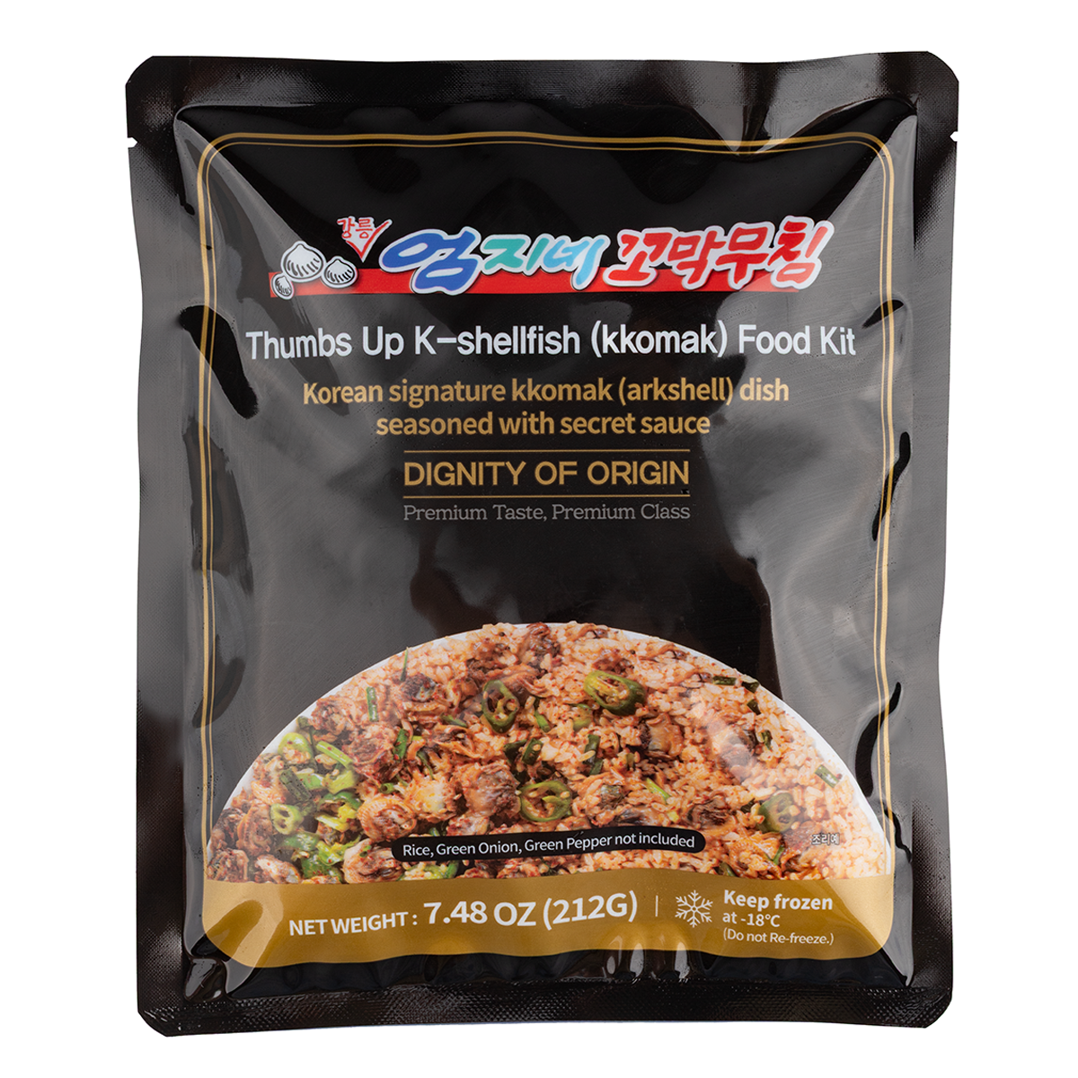강릉엄지네 꼬막무침 밀키트 212g GN UMJINE Seasoned Cockles Meal Kit 212g