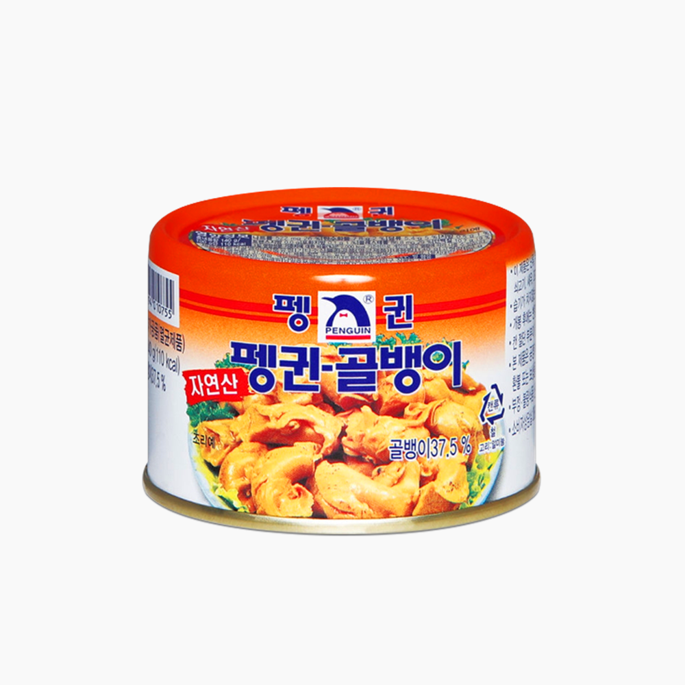 펭귄 골뱅이 캔 140g PG Canned Bay Top Shell 140g