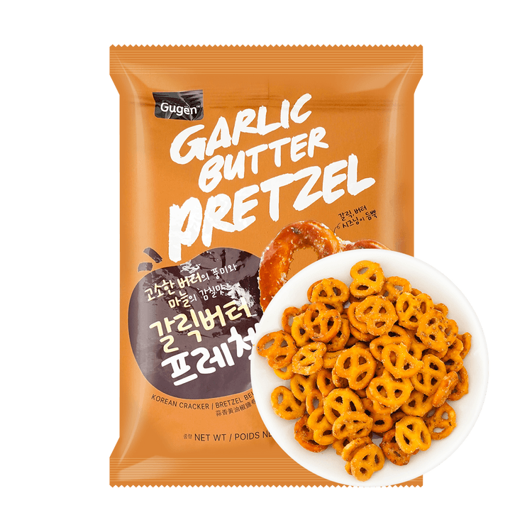 구겐 갈릭버터 프레첼 150g GG Garlic Butter Cookies 150g