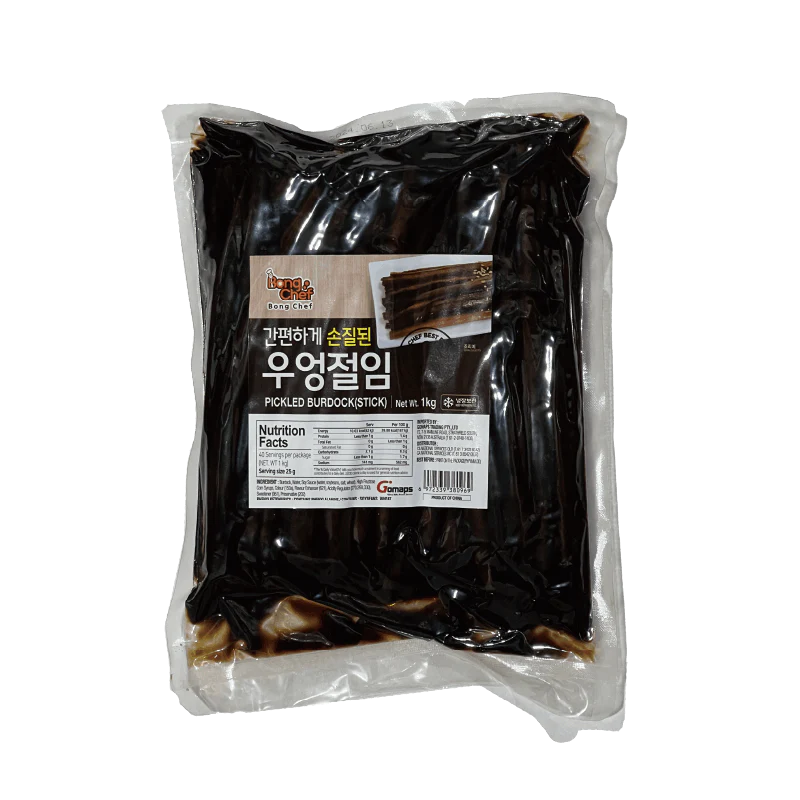 봉셰프 김밥용 우엉 1kg BCF Seasoned Burdock For Kimbab 1kg