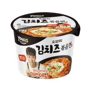 유어스 오모리 김치치즈볶음면 [용기] 145g YUS Stir-Fry Kimchi Cheese Ramen [Cup] 145g