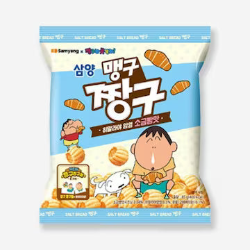 삼양 맹구 짱구 히말라야 암염 소금빵맛 85g SY Himalaya salt Bread Flavor 85g