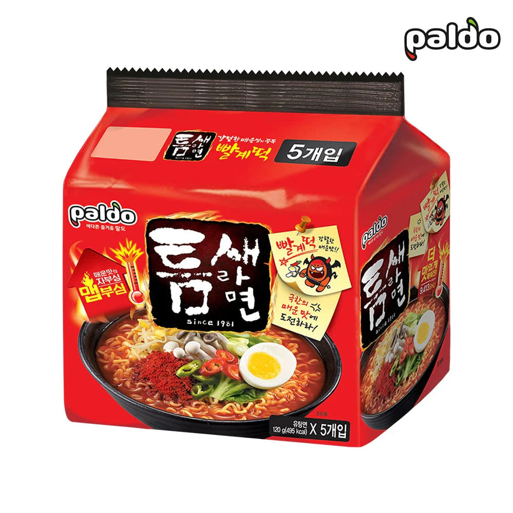 팔도 틈새라면 120g*5 Paldoh Teumsae Ramyun 120g*5