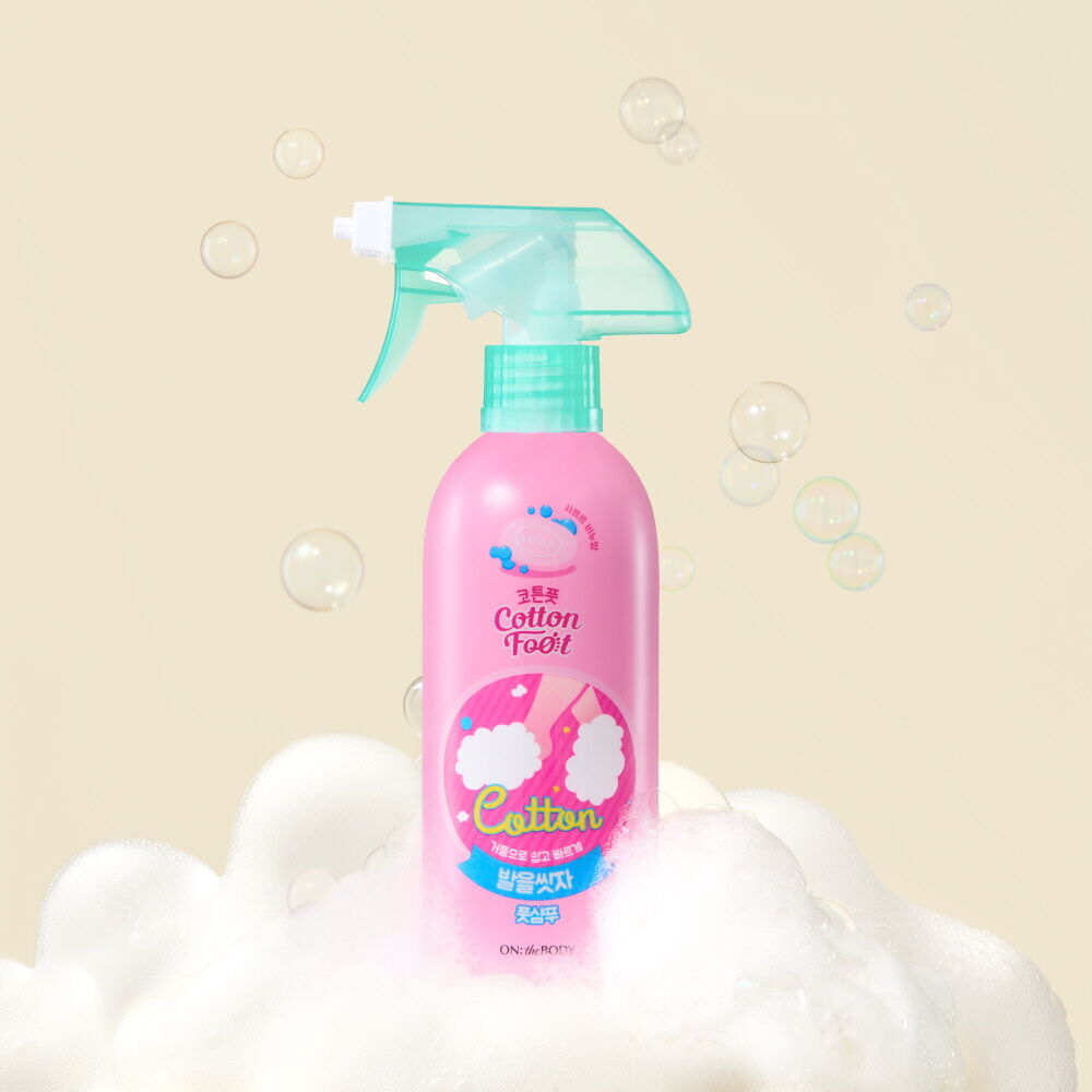 LG 코튼풋 풋샴푸 [코튼] 385ml LG Cottofoot Cleansing Foot Shampoo [Cotton] 385ml