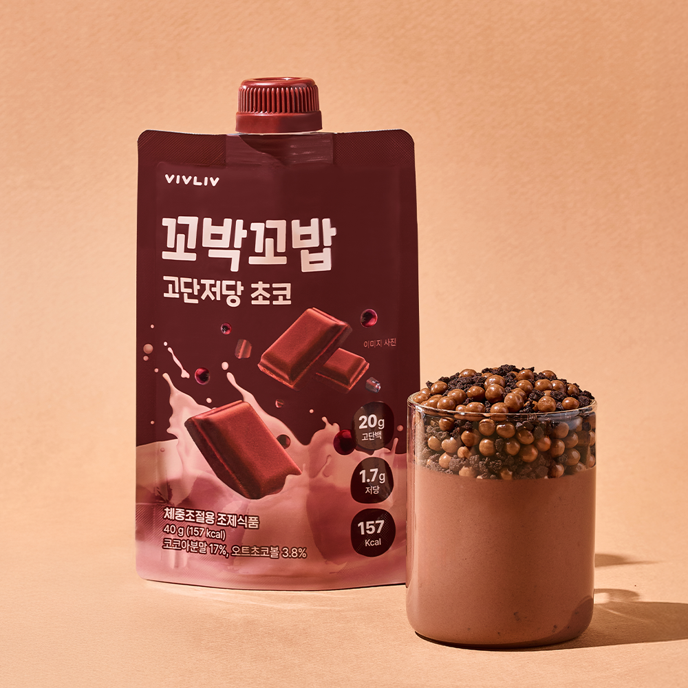 꼬밥꼬밥 고단저당 [초코] 40g*7 Kkobak Kkobab Hpls Choco 40g*7