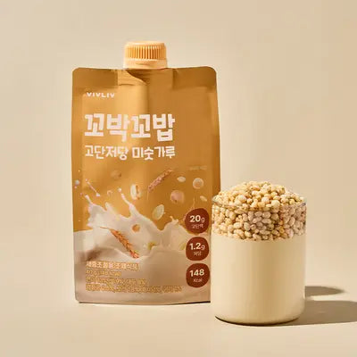 꼬밥꼬밥 고단저당 [미숫가루] 40g*7 Kkobak Kkobab Hpls Misutgaru 40g*7