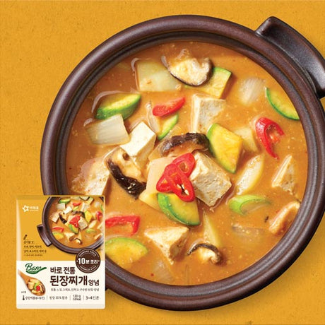 아워홈 바로 전통 된장찌개 양념 120g OH Traditional Soybean Paste Stew Seasoning 120g