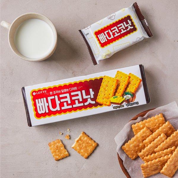 롯데 빠다코코낫 100g LT Butter Coconut 100g