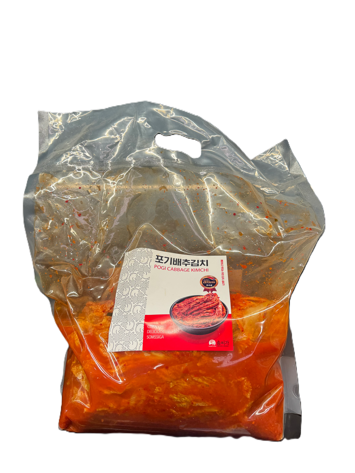 솜씨가 포기김치 4kg SOM Whole Cabbage Kimchi 4kg