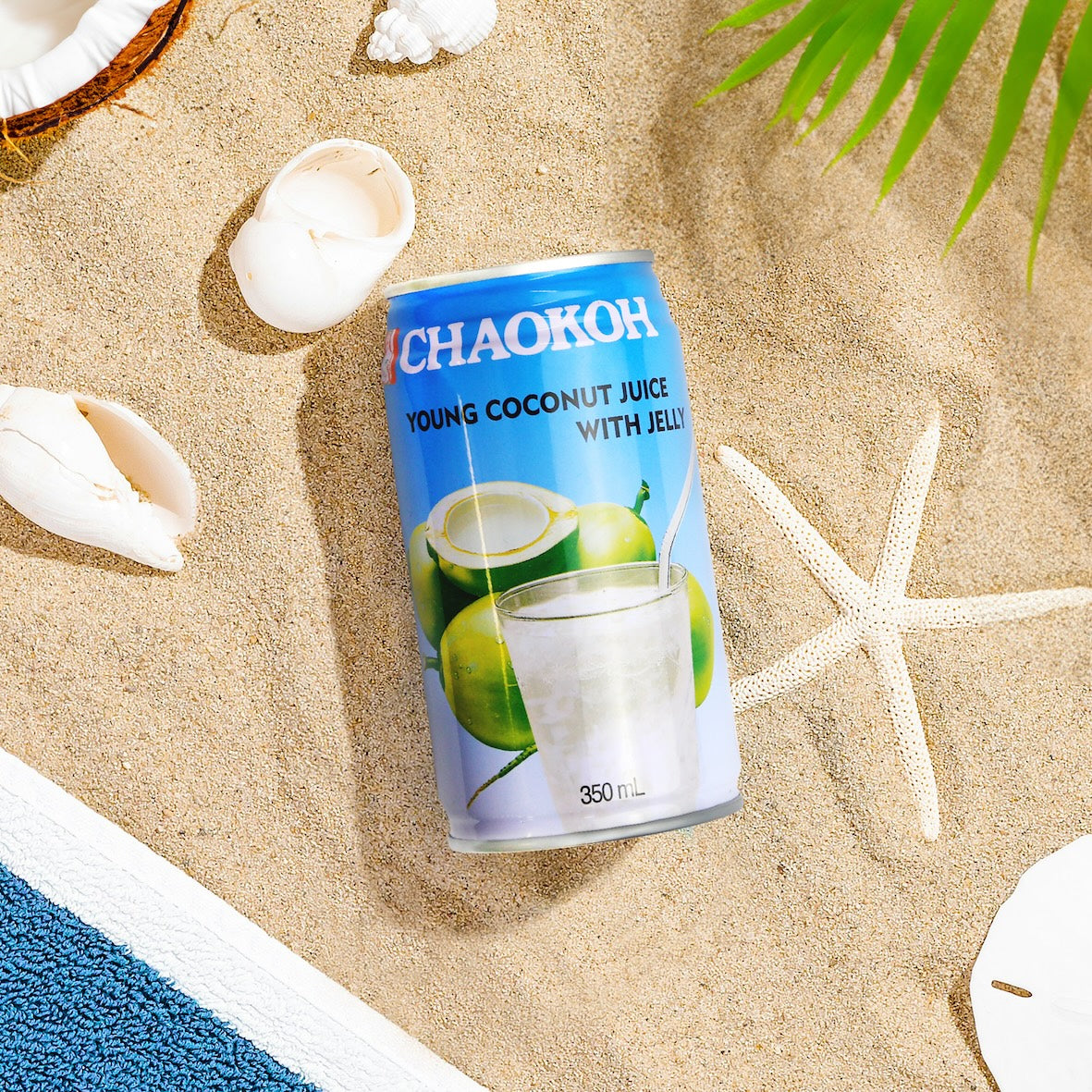 차오코 코코넛 젤리 쥬스 350ml CHAOKOH Coconut Juice with Jelly 350ml