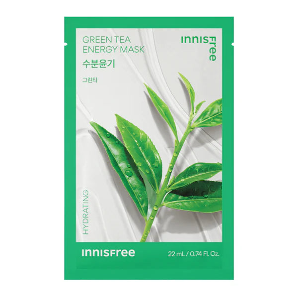 이니스프리 에너지 수분윤기 [녹차] 마스크 22ml Inisfree Energy hydrating Mask [Green Tea] 22ml