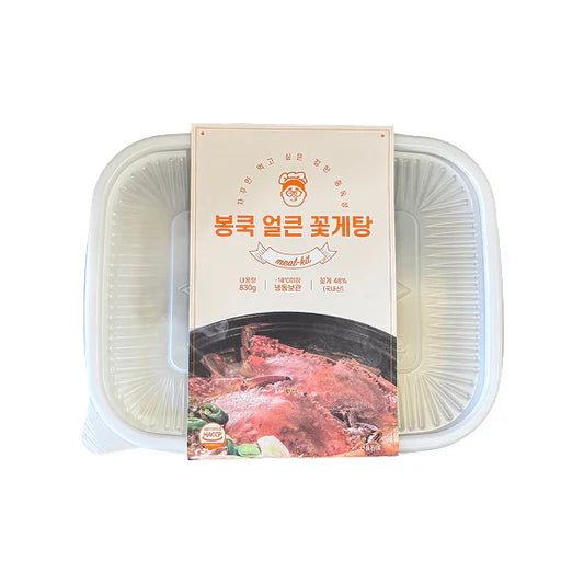 봉선장 얼큰 꽃게탕 밀키트 830g CTB Spicy Crab Soup 830g