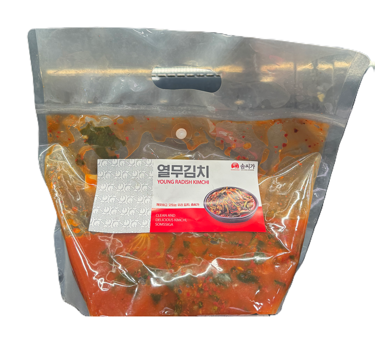 솜씨가 열무김치 1kg SOM Radish Stem Kimchi 1kg