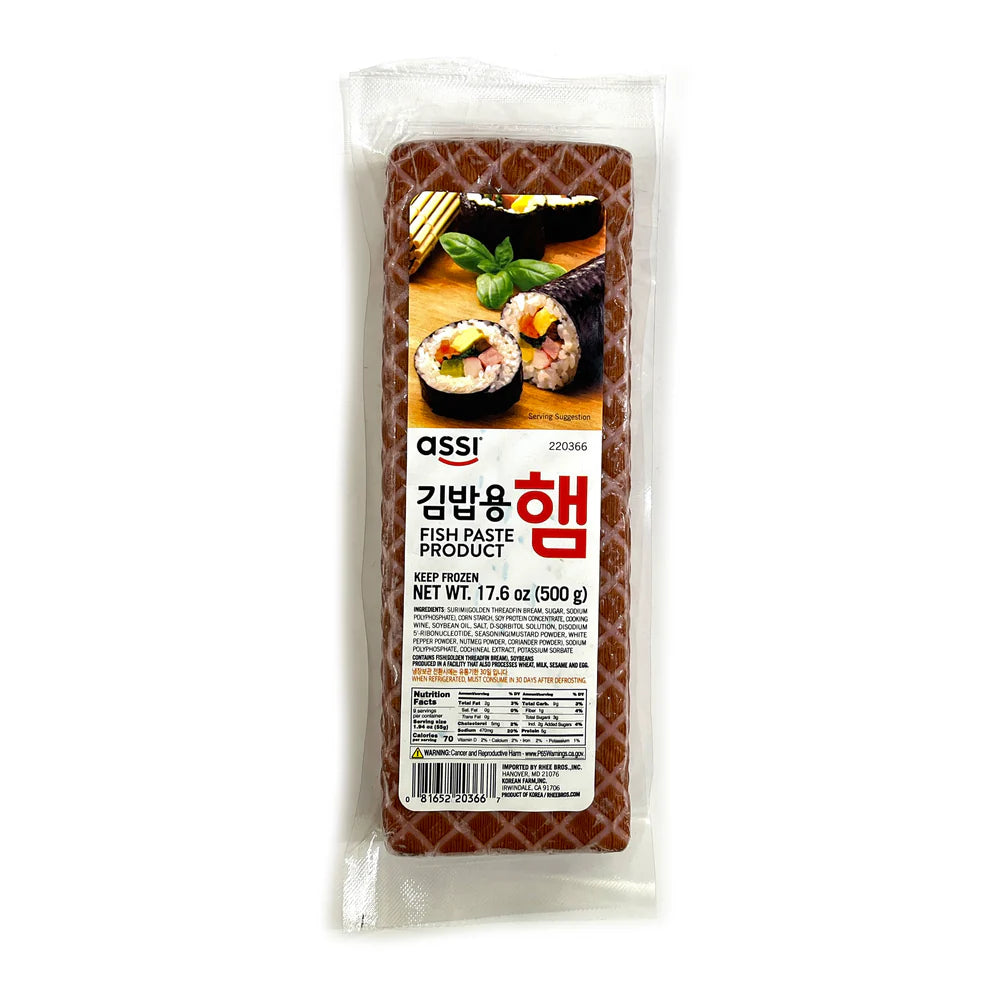 아씨 김밥용 햄 500g ASSI Fish Paste Ham 500g