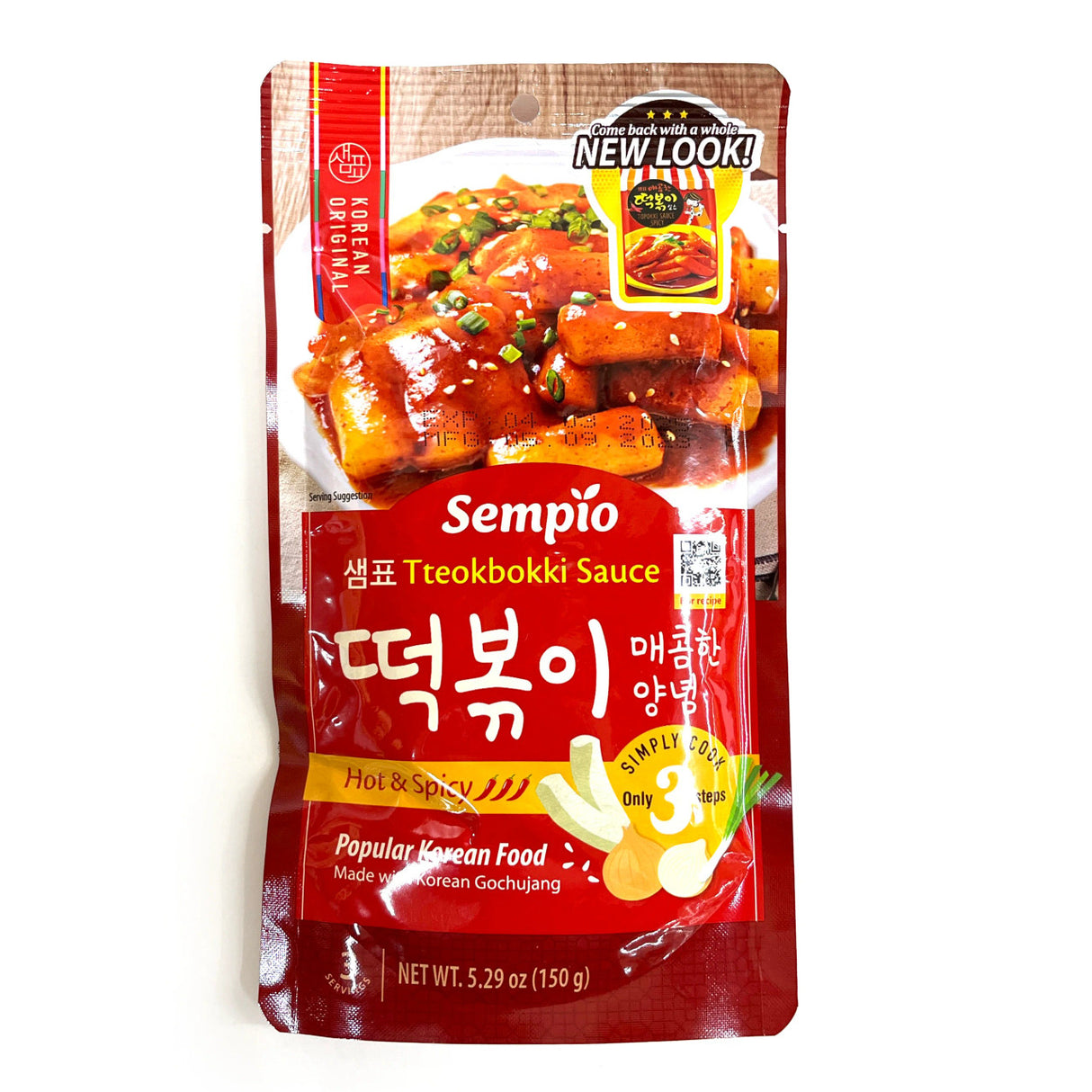샘표 매콤한 떡볶이 소스 150g SP Topokki Sauce Spicy 150g