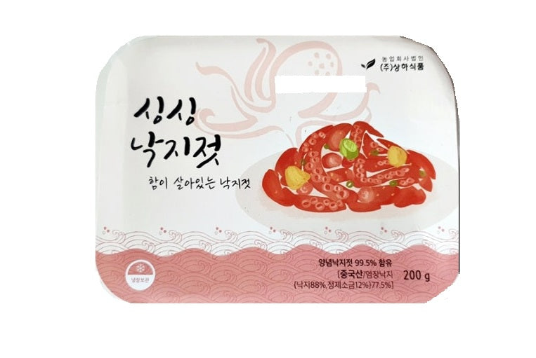 알찬 싱싱 낙지젓 200g (슬리브) AC SS Seasoned Pollack Roe 200g