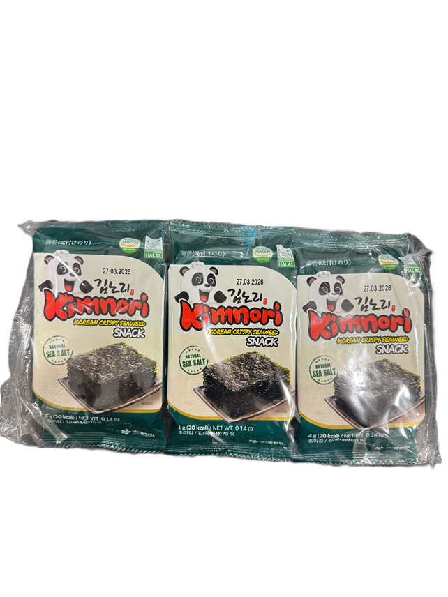 광천 김노리 3봉 도시락김 4g*3 GC Roasted Seaweed Gimnori 4g*3