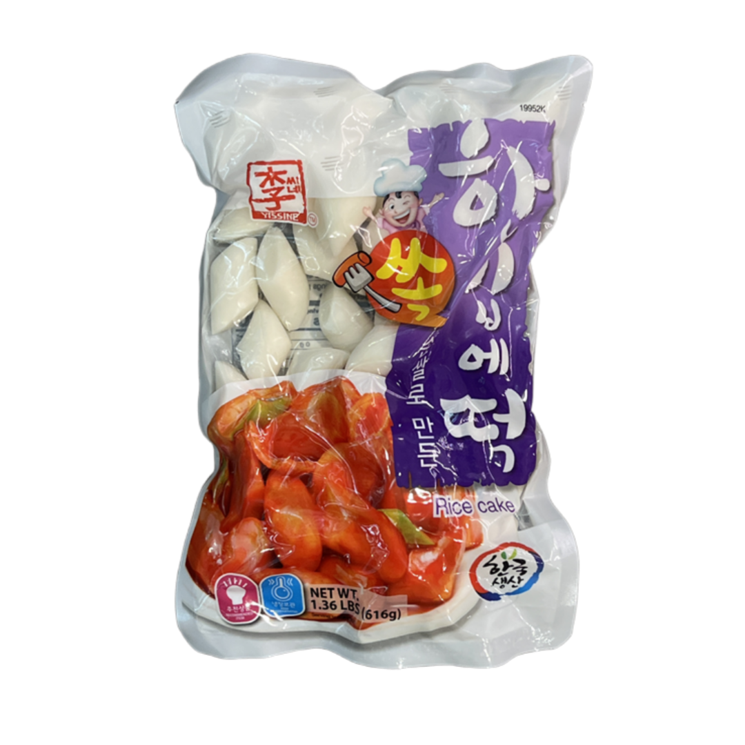 아씨 이씨네 한입에 쏙 쌀떡볶이 616g ASSI One-Bite Rice Cake 616g