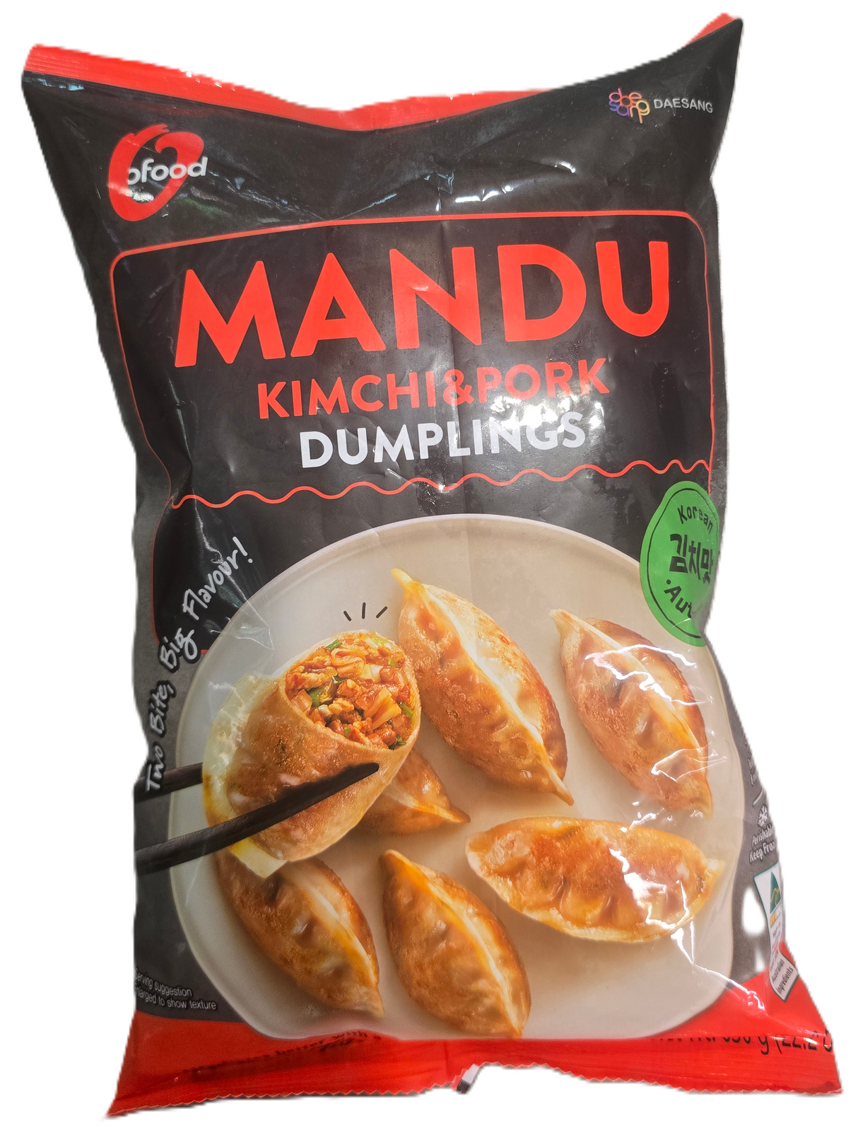 청정원 고기만두 [김치] 630g CJW Mandu Pork Dumpling [Kimchi] 630g