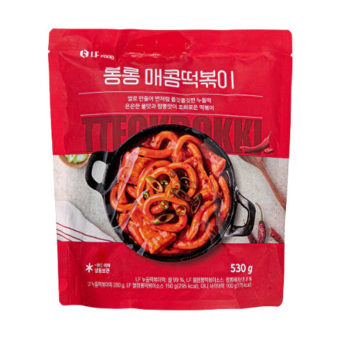 엘에프푸드 롱롱 매콤떡볶이 530g LFF Spicy Noodle Tteokbokki 530g
