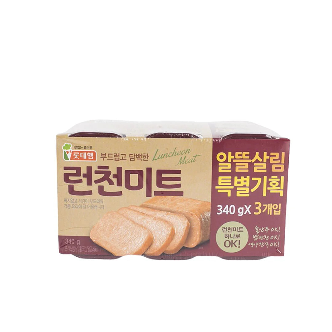 롯데 런천미트 [기획 3번들] 340g*3 LT Lunchon Meat [Special Package] 340g*3